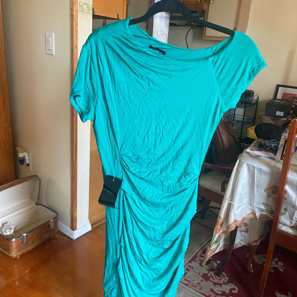 Elegant Teal Dress